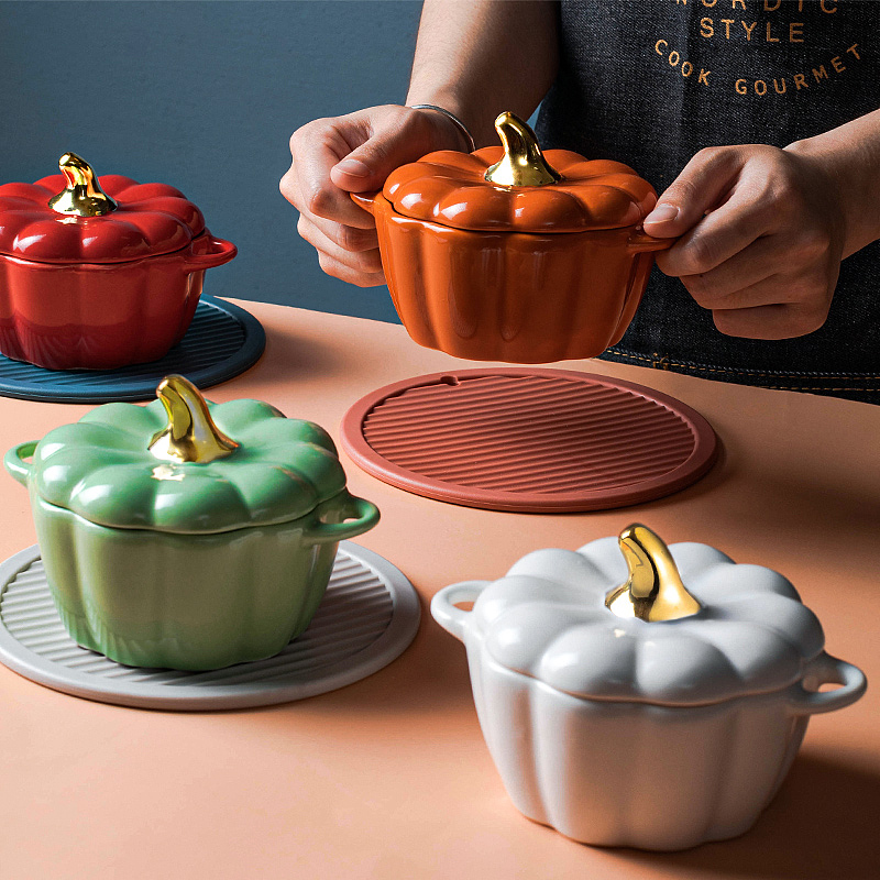 南瓜形状 | 多色蒸蛋盅×漫雨集市 电商摄影 南京摄影