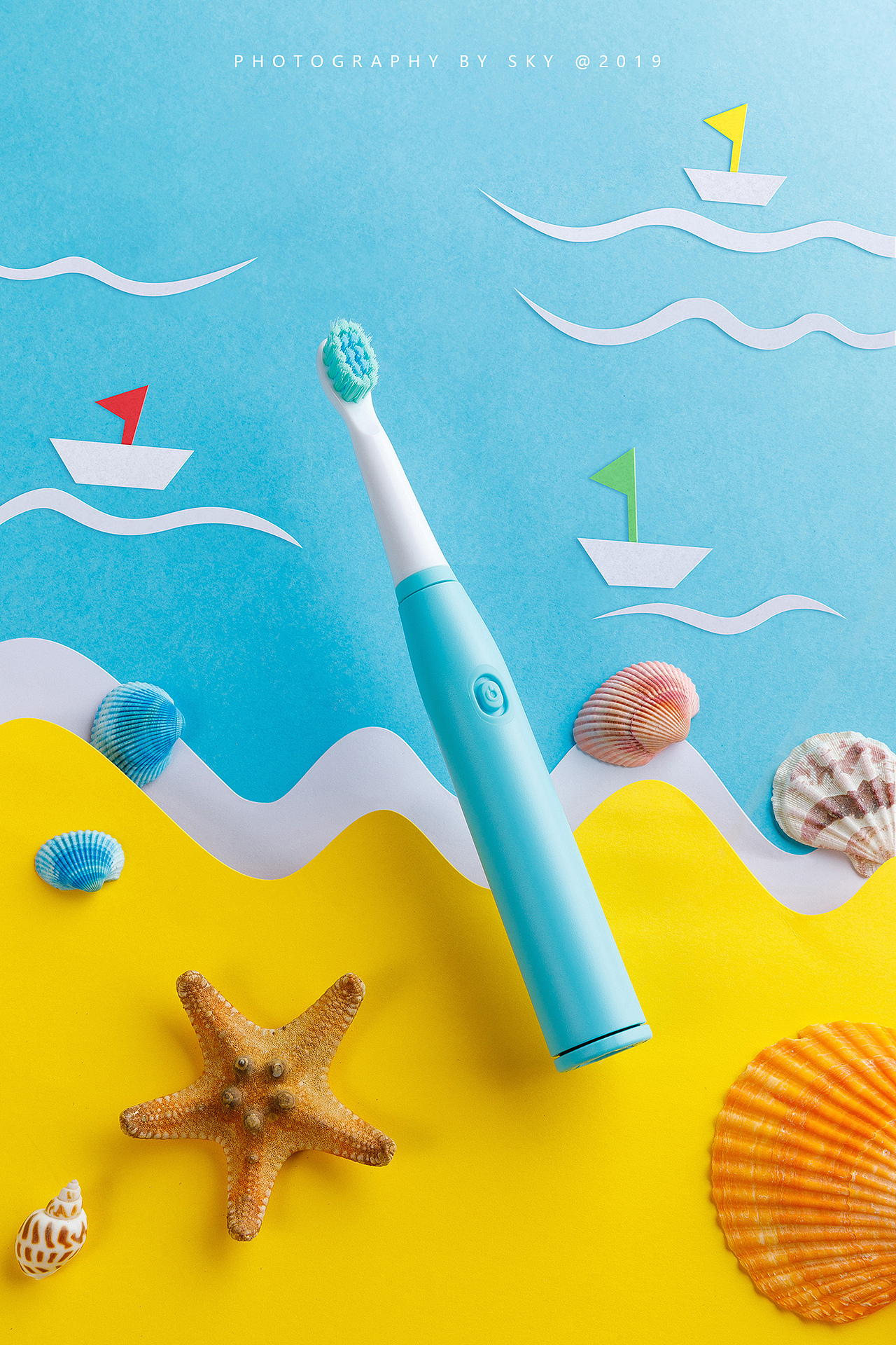 ROOMAN儿童电动牙刷拍摄案例