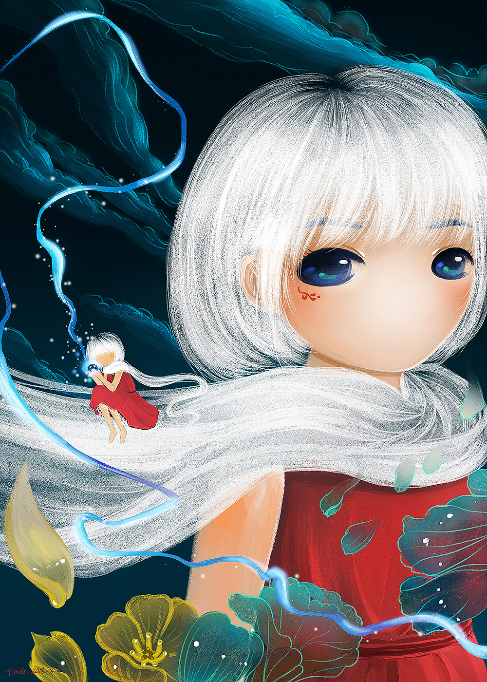 插画习作（图ZMTM3MDM3NzMy） - 创作习作 - 站酷设计师隔壁的大兔子原创素材 - 站酷ZCOOL