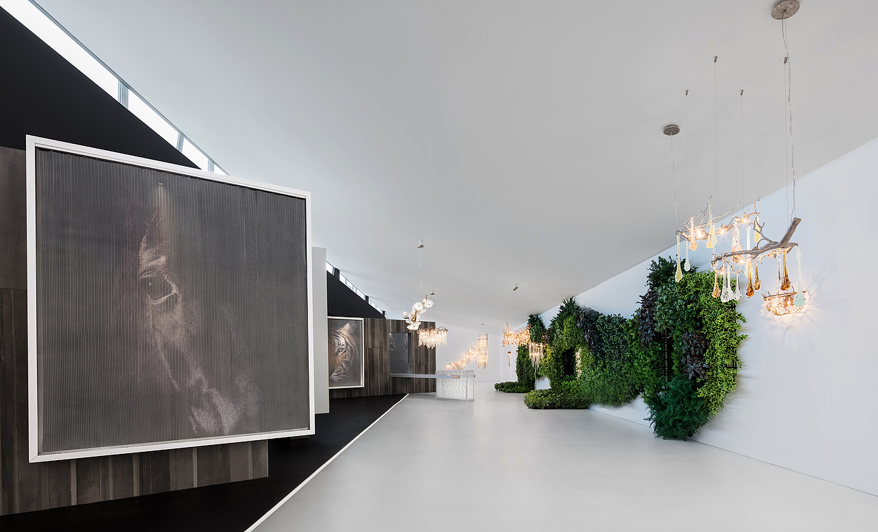 CUN寸DESIGN|遇见一束光的设计-葡萄牙SERIP灯具展厅（图ZMjQ1NjY3MjUy） - 家装设计 - 站酷设计师CUN寸匠原创素材 - 站酷ZCOOL