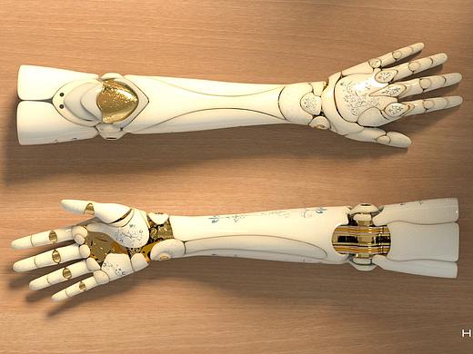 ALITA机械手臂（个人主页-ZMzQ1Mzg2NDQ=） - 机械/交通 - 站酷设计师画话哎呀原创素材 - 站酷ZCOOL