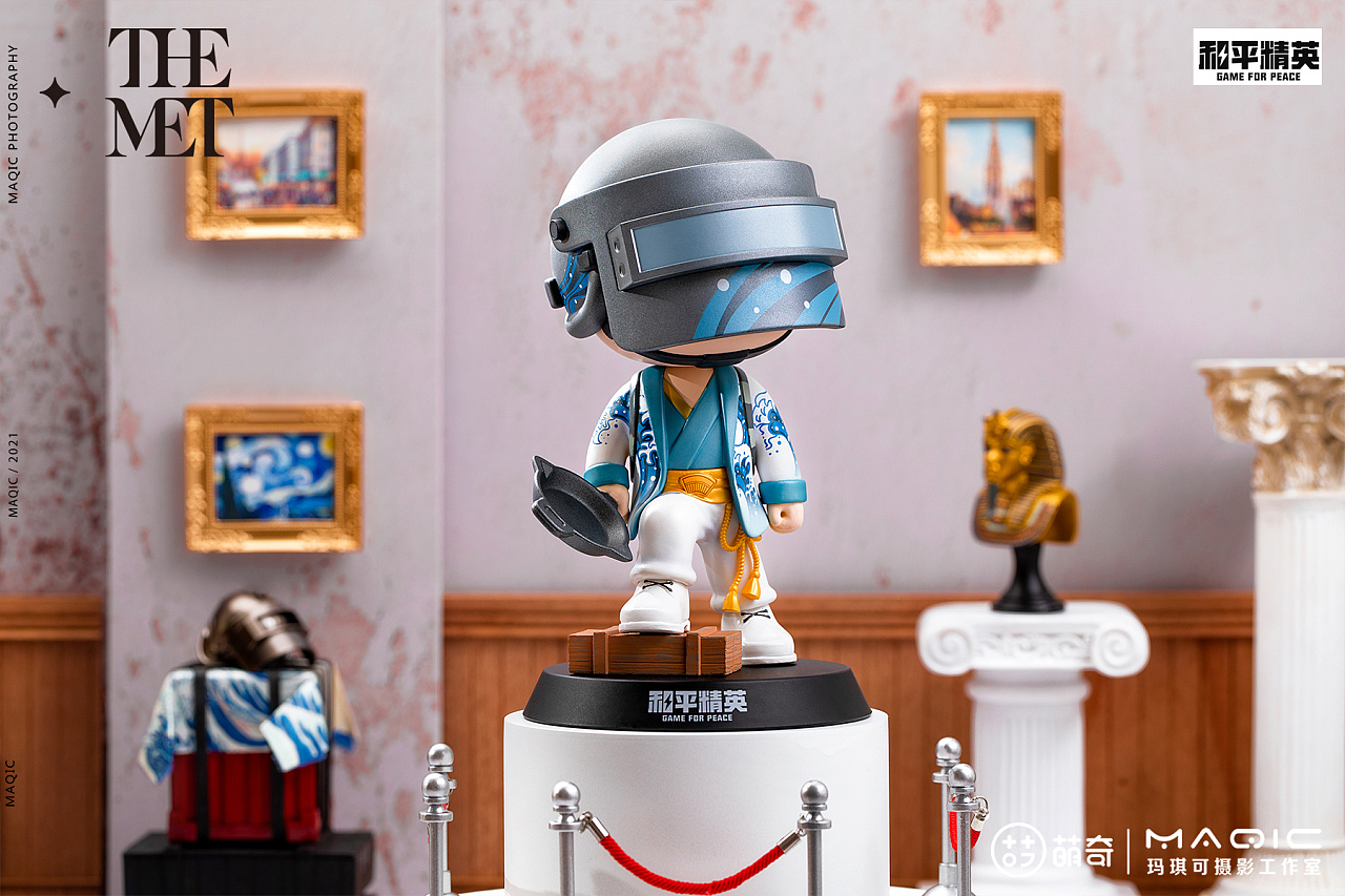 《和平精英》艺术博物馆联名潮玩盲盒