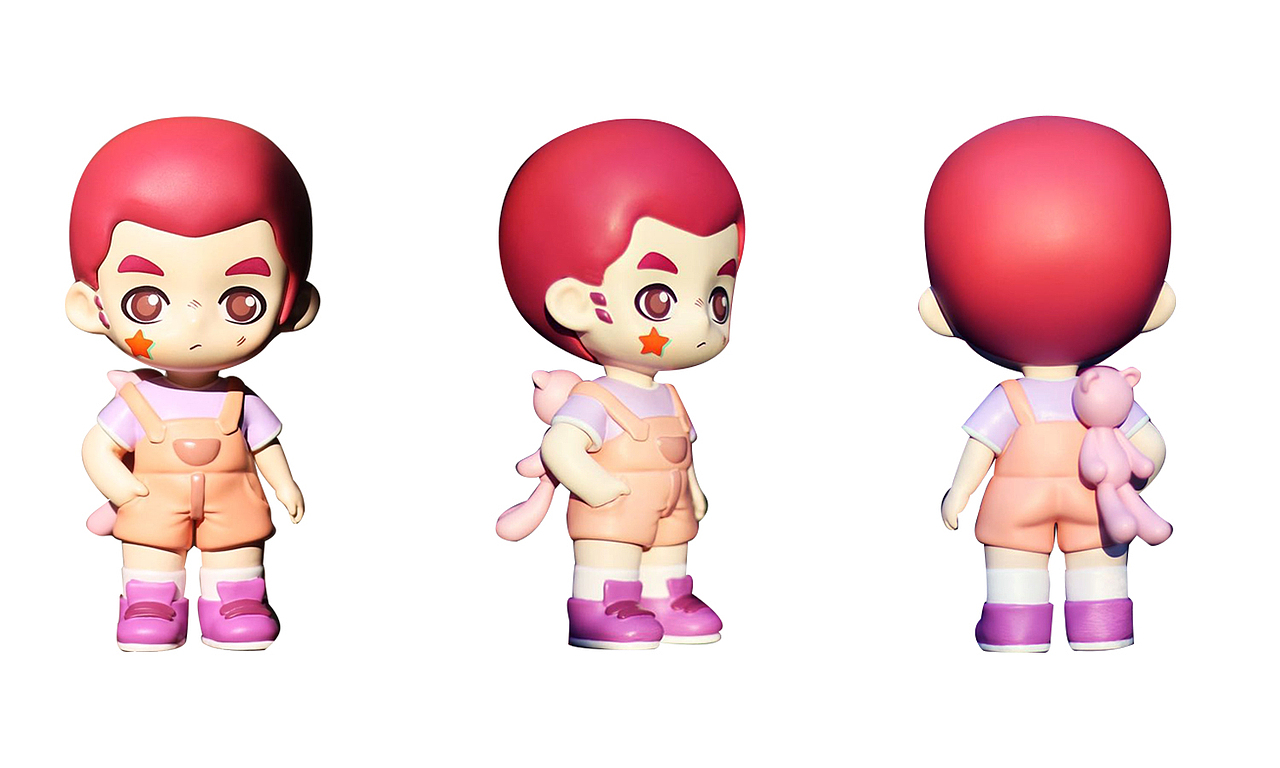 潮玩IP | 你的男孩 小bee仔 LITTLE BEE STUDIO（圖ZMjc1OTA4MDY0） - 玩具 - 站酷設(shè)計師MOLUMOLU原創(chuàng)素材 - 站酷ZCOOL