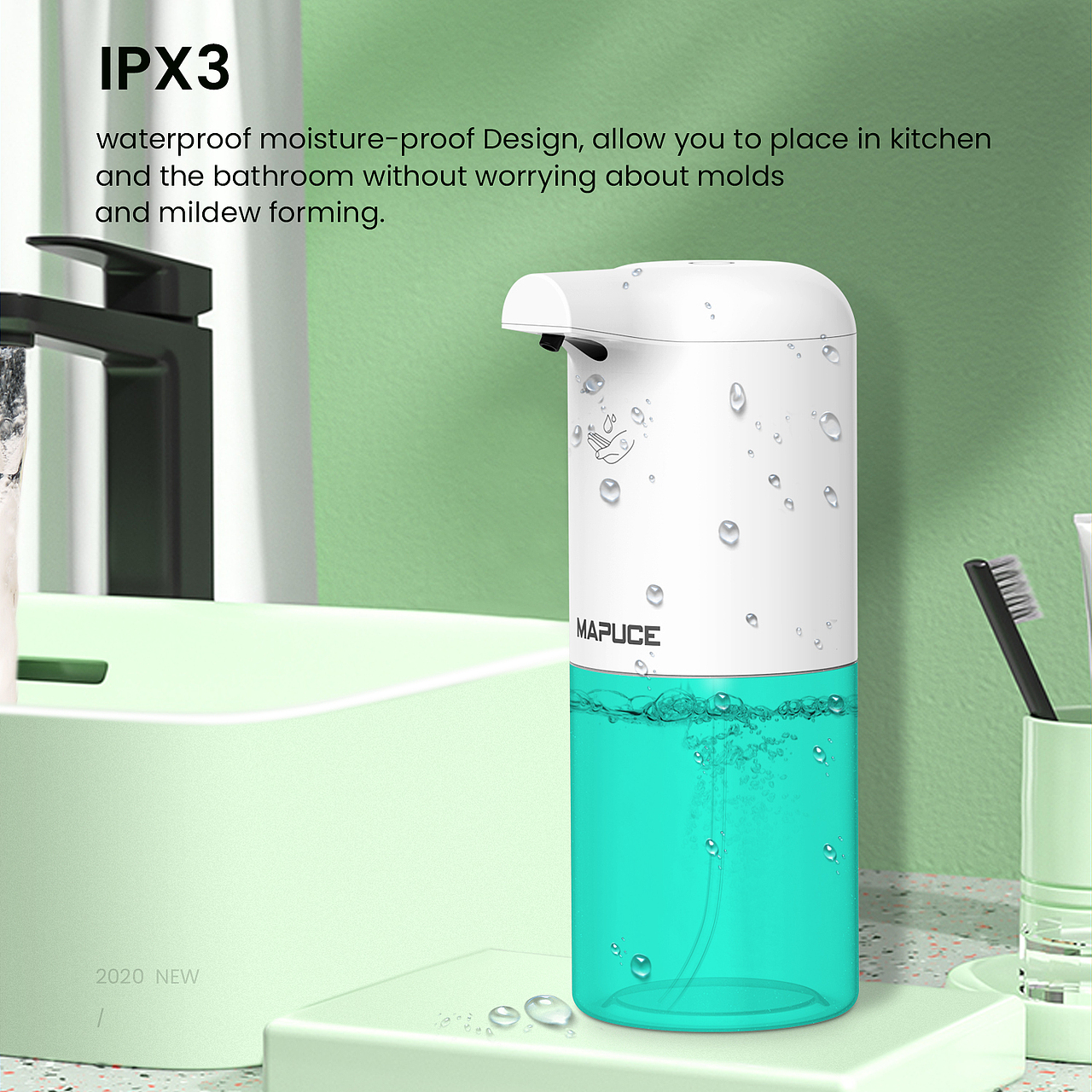 亚马逊自动洗手机液体款（图ZMjIxOTg5OTYw） - 其他平面 - 站酷设计师穿着拖鞋闯江湖01原创素材 - 站酷ZCOOL