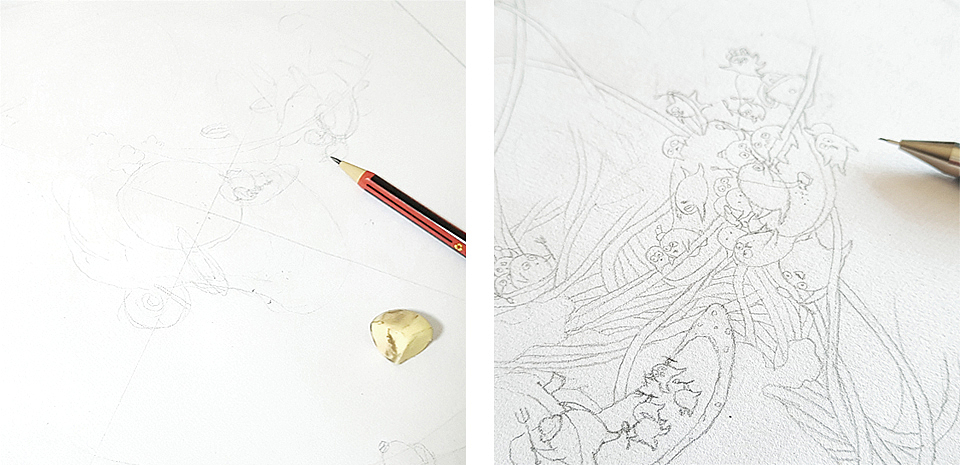 那天早晨，我把太阳煮了-早安鸡蛋面（图ZMTgwNjgxOTY0） - 创作习作 - 站酷设计师尚下_画画人原创素材 - 站酷ZCOOL