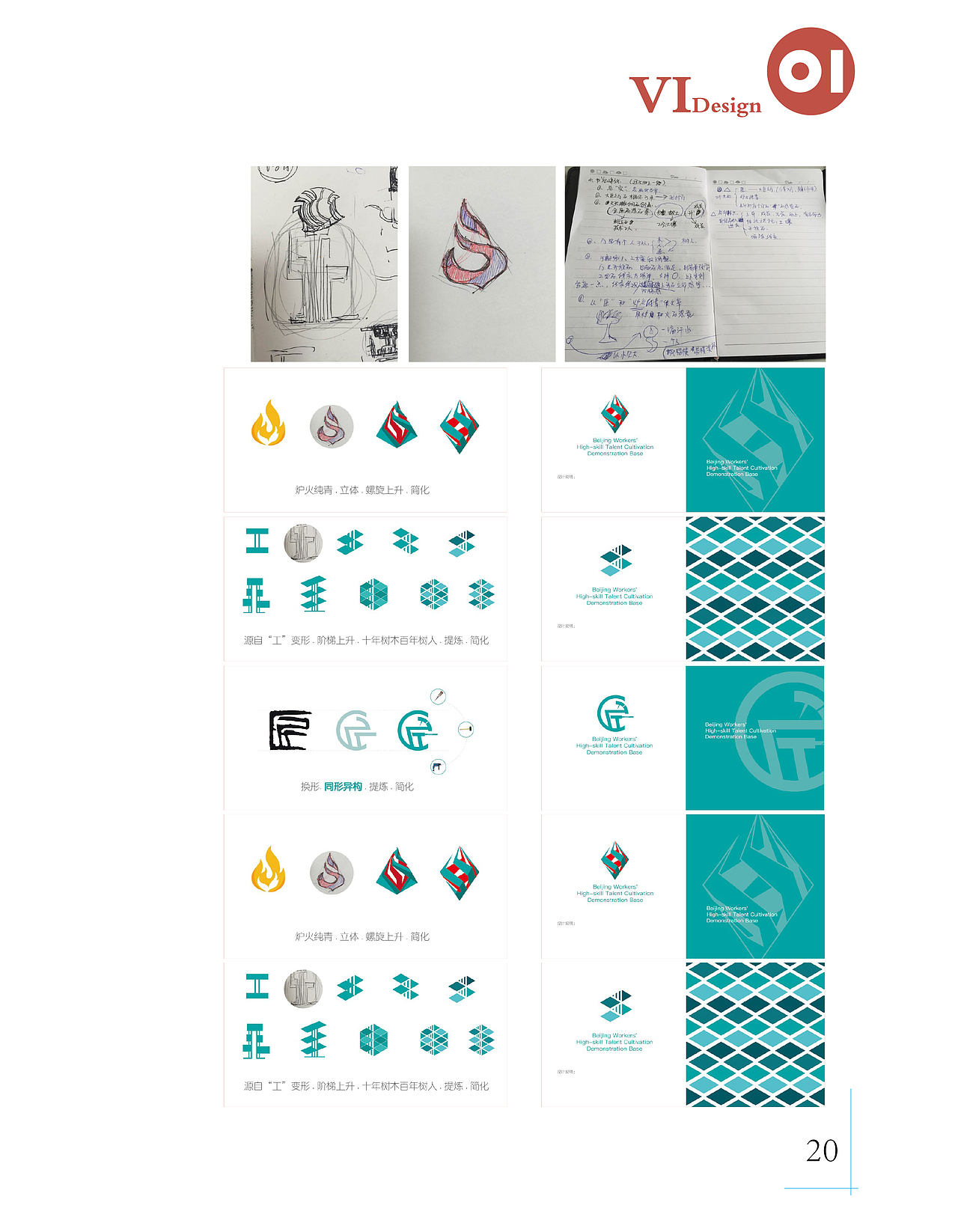 工會(huì)干部學(xué)院新校區(qū)vi系統(tǒng)設(shè)計(jì)過程及定稿（圖ZMTU2NzAyNjcy） - 品牌 - 站酷設(shè)計(jì)師飛飛非非原創(chuàng)素材 - 站酷ZCOOL