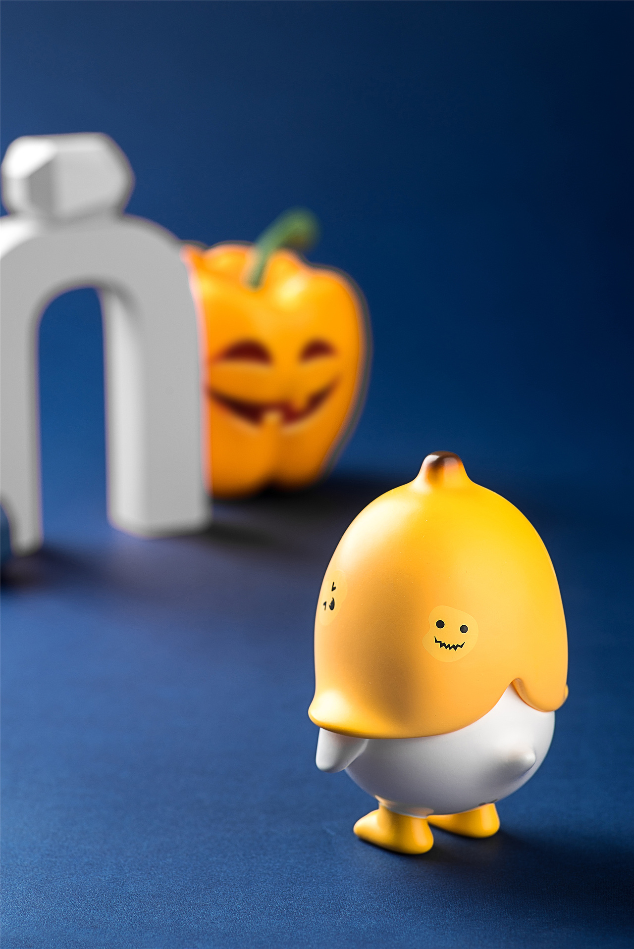 GUGU DUCK 蕉綠鴨-萬圣節(jié)南瓜限定手辦 拍攝（圖ZMjI5NDEyNTg4） - 玩具 - 站酷設(shè)計(jì)師MOLUMOLU原創(chuàng)素材 - 站酷ZCOOL