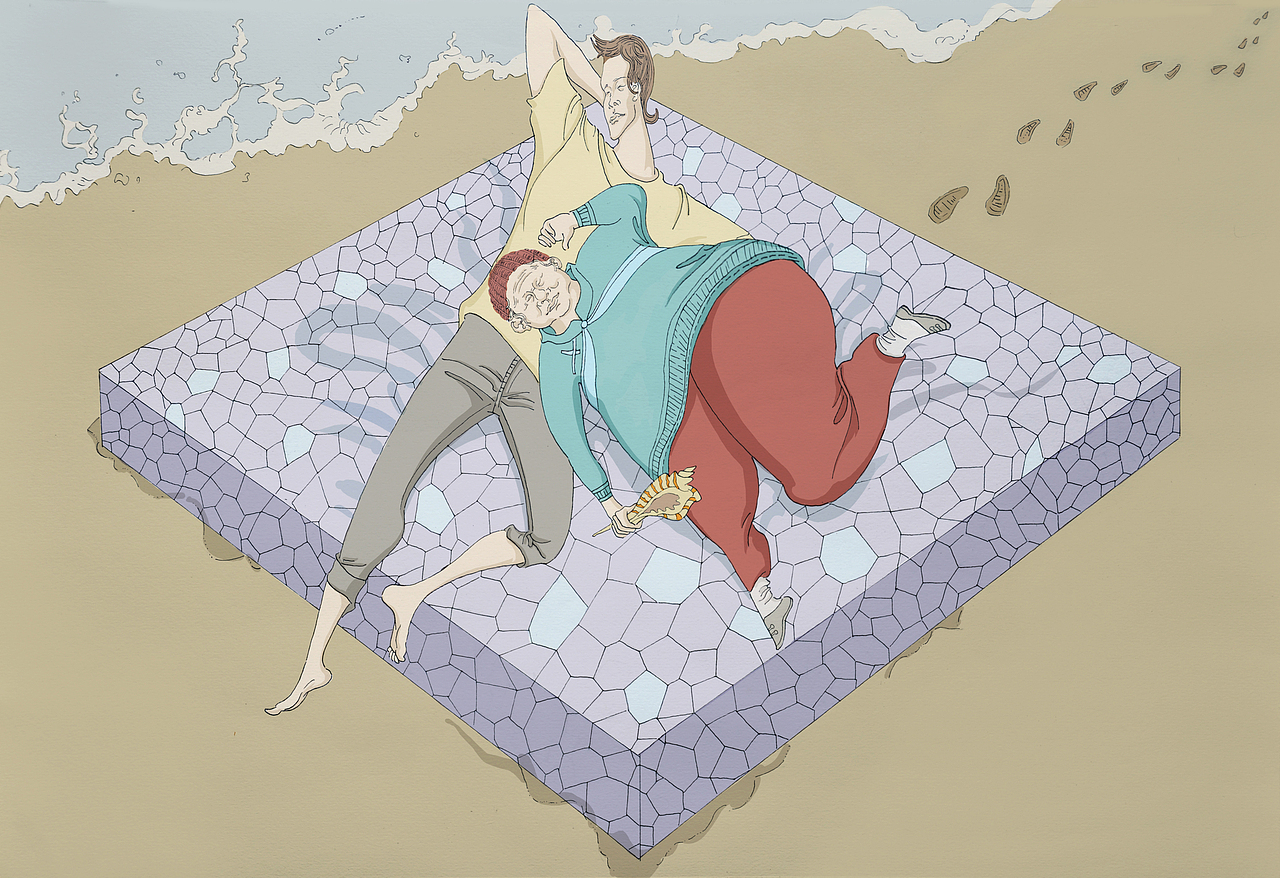 外婆的心愿（图ZMTg5NzMyNzY=） - 艺术插画 - 站酷设计师anyifaze原创素材 - 站酷ZCOOL