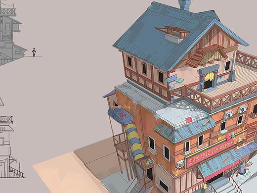 小房子（个人主页-ZMjYyOTgzNjA=） - 游戏原画 - 站酷设计师八月八月八月原创素材 - 站酷ZCOOL