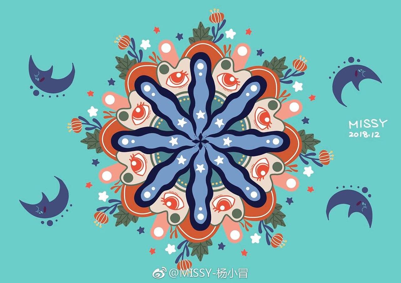 配色与图案练习