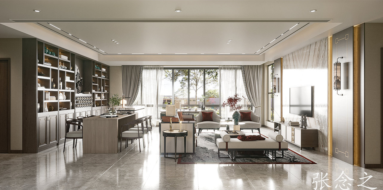 现代中式,高端大气