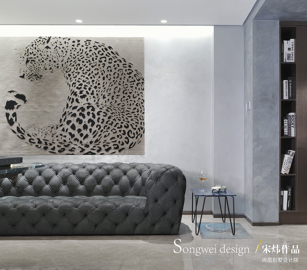 现代简约的“平衡”之家——时尚艺术骑士私宅设计（图ZMTg3MTQwODMy） - 家装设计 - 站酷设计师深圳南山尚层装饰原创素材 - 站酷ZCOOL