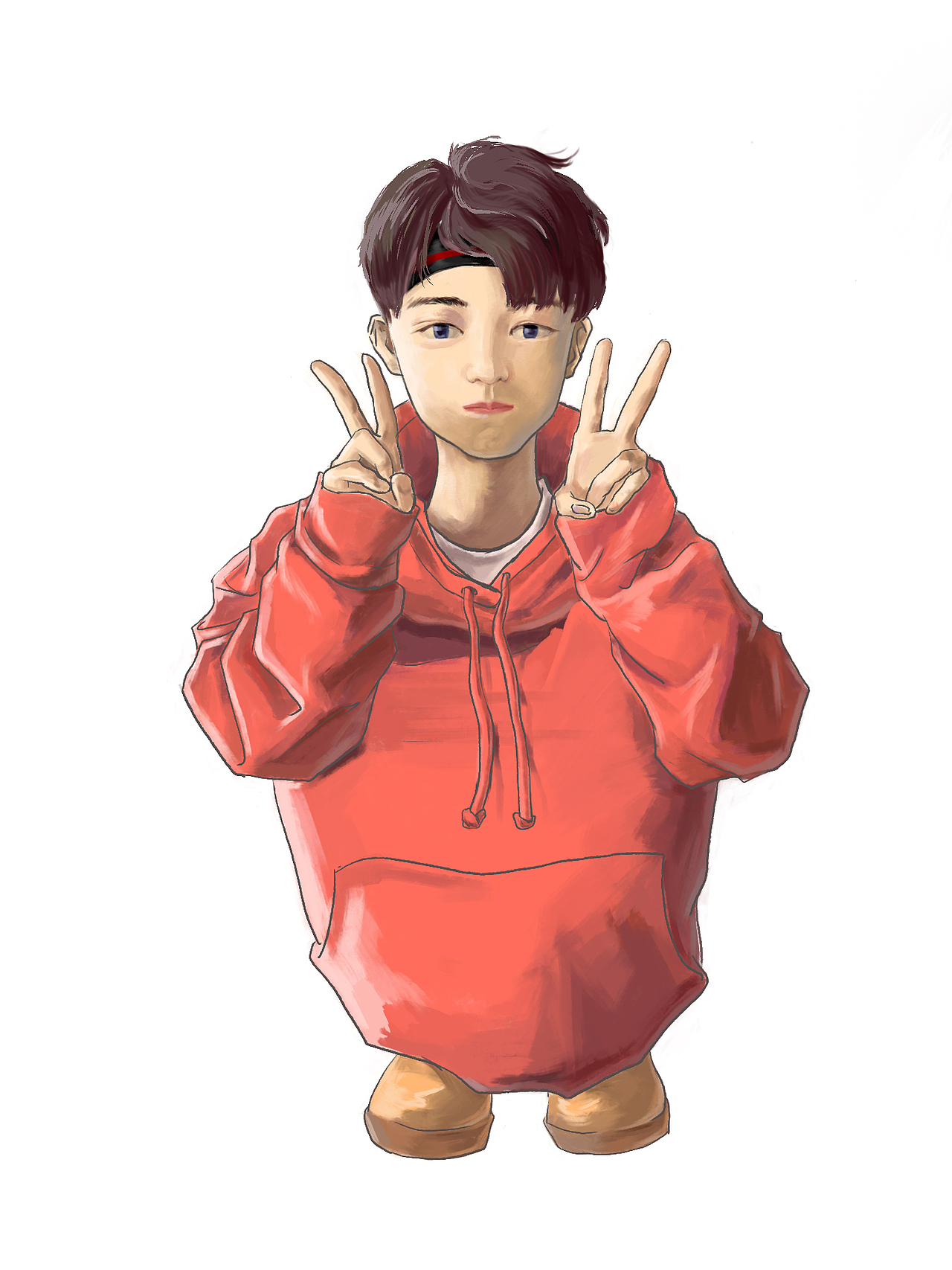 練習(xí)稿王俊凱（1）（圖ZMjY2ODAxOTIw） - 繪畫 - 站酷設(shè)計(jì)師行川YOHOO原創(chuàng)素材 - 站酷ZCOOL