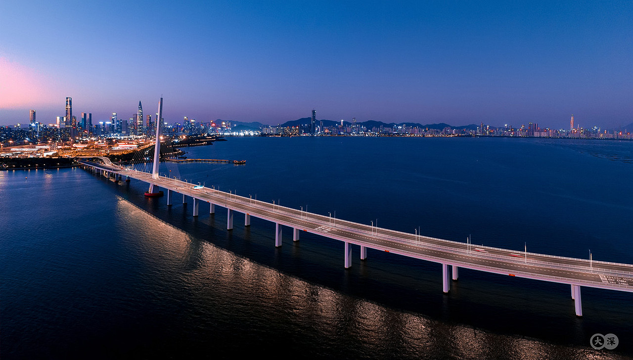 深圳湾大桥|建成15周年航拍纪念