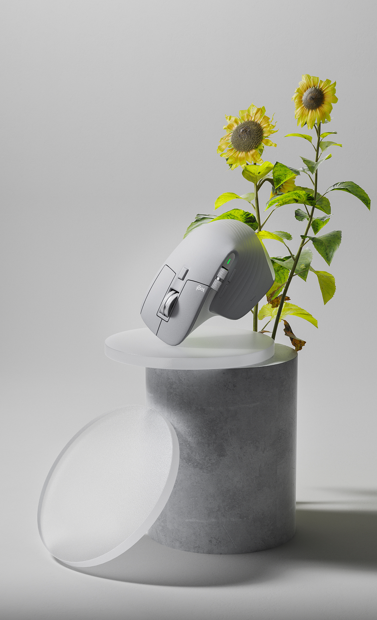 【罗技 MX Master 3】※※渲染练习