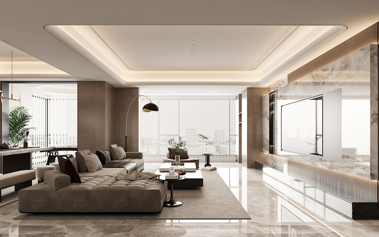 意式别墅混搭风格（图ZMzYwNjgxNzYw） - 商业空间设计 - 站酷设计师白龙马效果图杨芸原创素材 - 站酷ZCOOL