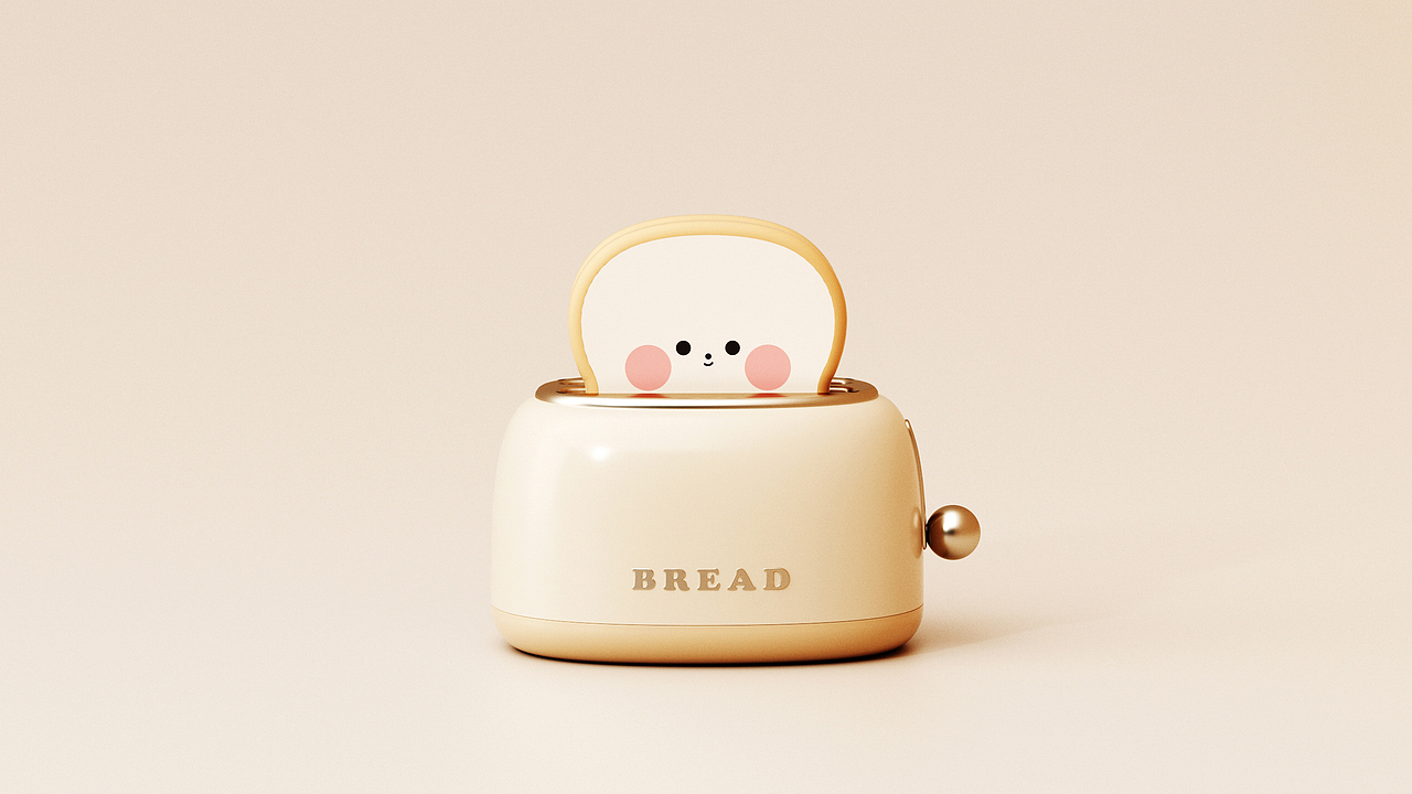 没电了就吃烤面包——磁吸充电宝（图ZMjk5OTUzNjIw） - 电子产品 - 站酷设计师感物工业设计原创素材 - 站酷ZCOOL