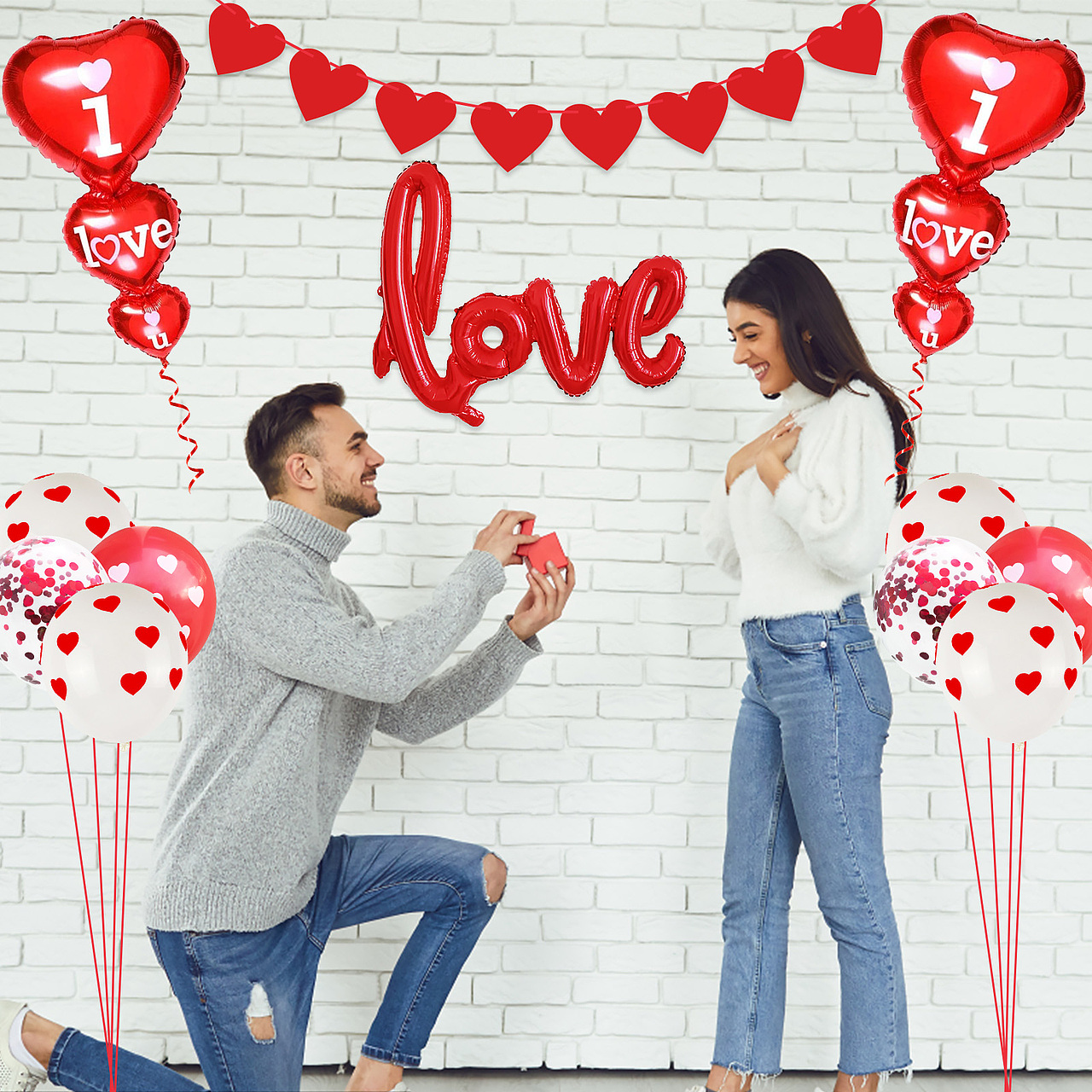 红色气球套装主图（图ZMzE0MzExNjA0） - 电商 - 站酷设计师运营理想的设计者原创素材 - 站酷ZCOOL