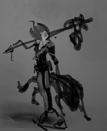 【尘世者出品】来自远古岛屿的女猎手（图ZODAyNzk0MA==） - 概念设定 - 站酷设计师尘世者原创素材 - 站酷ZCOOL
