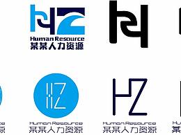 logo设计 HZ字母组合
