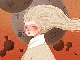 Archives主角同人頭像插畫