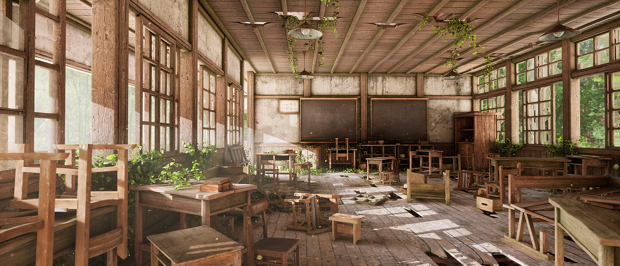 Broken Classroom - UE4