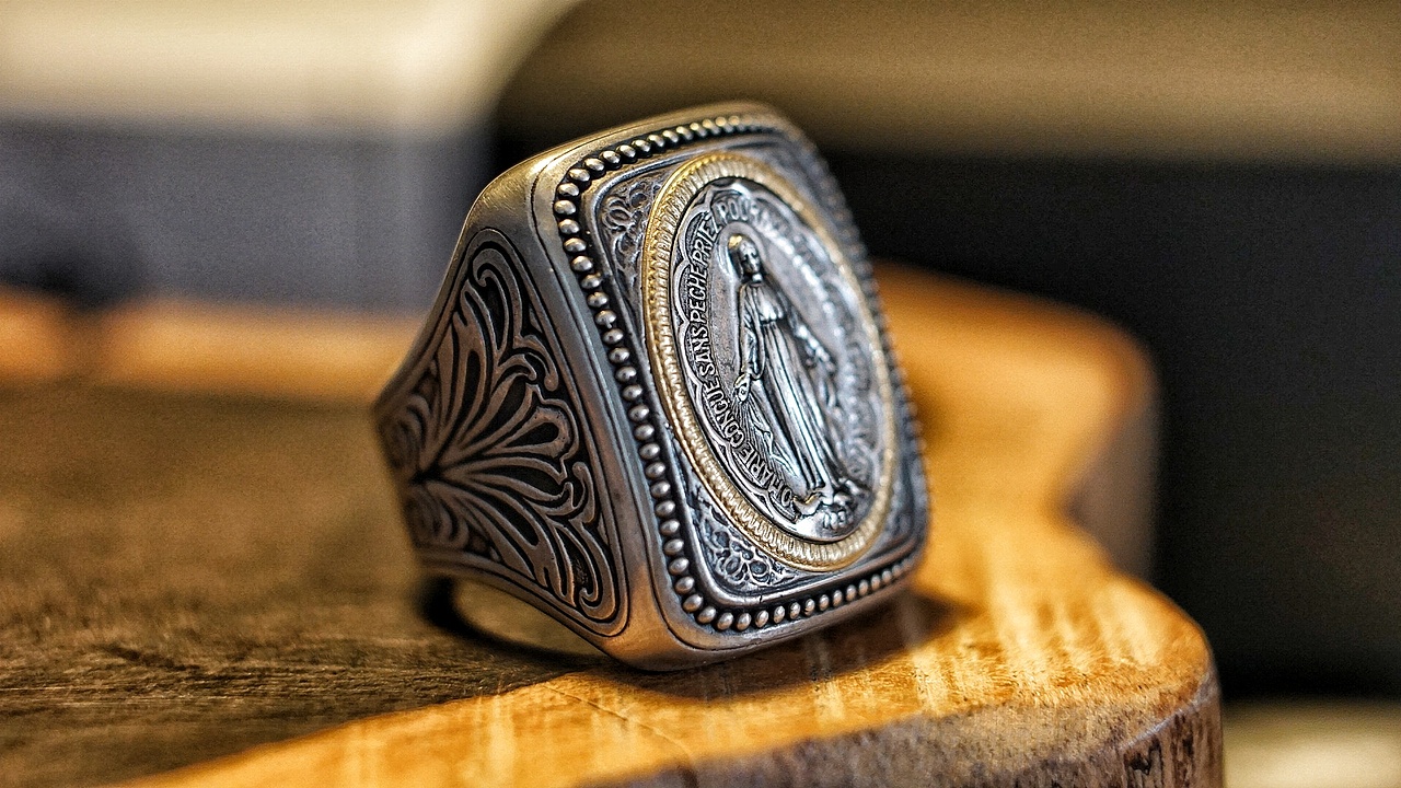 vulcan61伏尔甘圣牌s925银22k金戒指