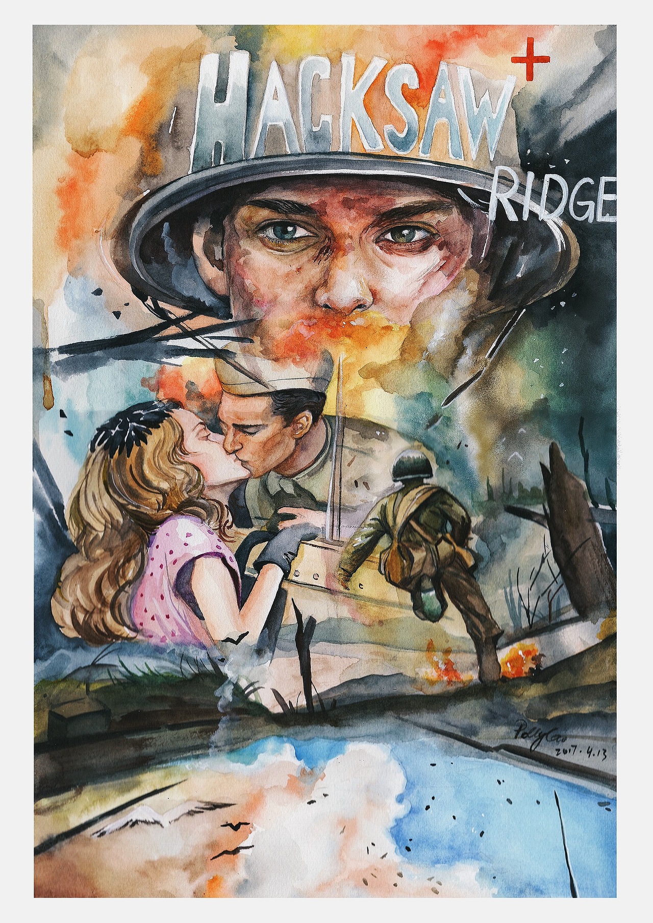 水彩电影插画 movie illustrations