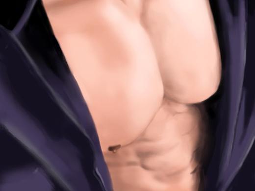 男性人体CG练习