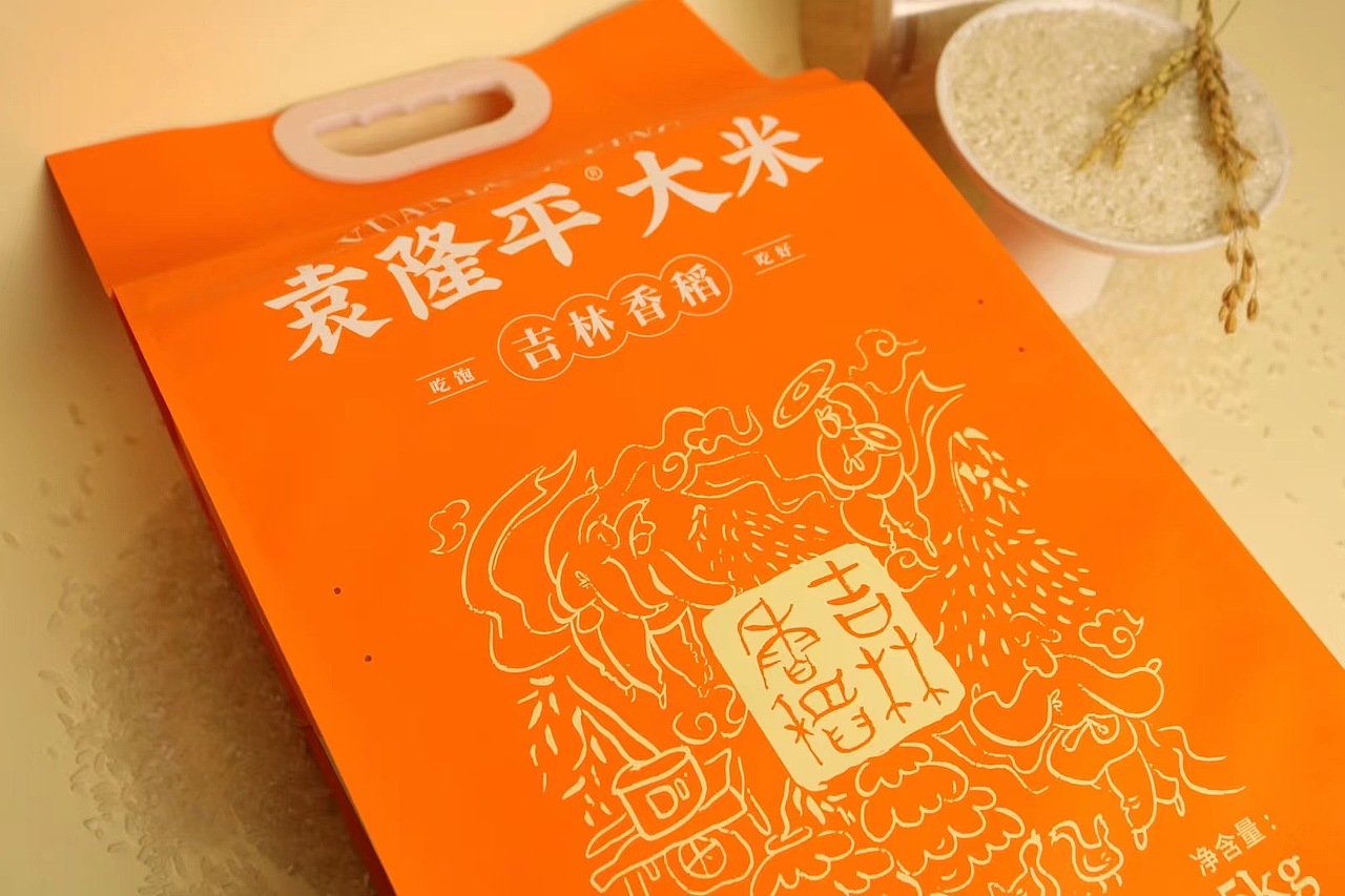 大米包装设计（图ZMjc0MjkxNjc2） - 包装 - 站酷设计师51Na原创素材 - 站酷ZCOOL