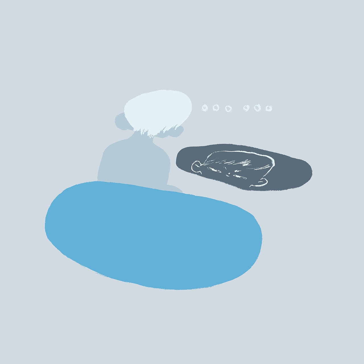 《关于我为什么失眠》原创插画（图ZMjU4NjQ1MDYw） - 创作习作 - 站酷设计师JoiTv原创素材 - 站酷ZCOOL