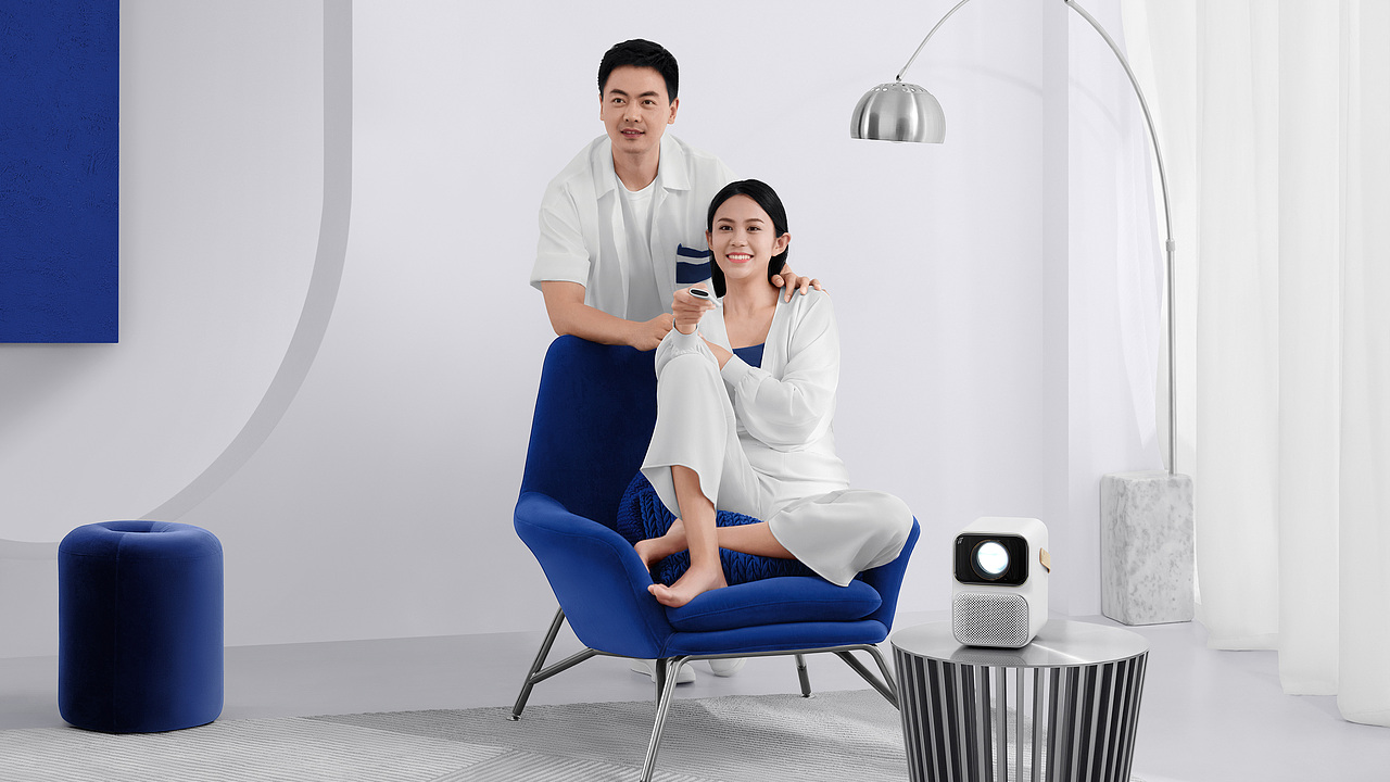 万播投影仪 T6-MAX（图ZMjgxMzE4Mzk2） - 电子产品 - 站酷设计师大猩猩设计咨询原创素材 - 站酷ZCOOL