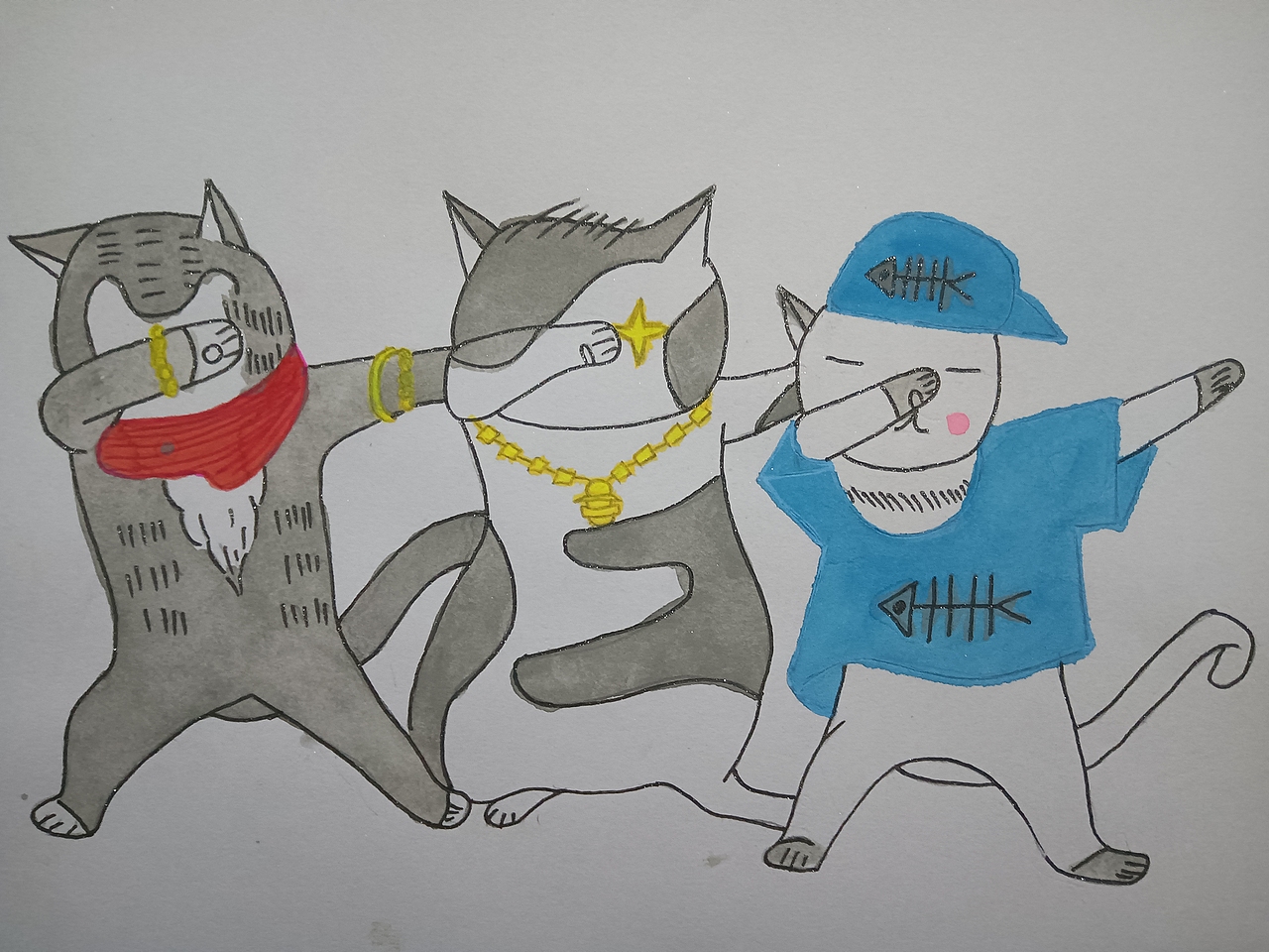 猫咪（图ZMjkzNjEzNzE2） - 创作习作 - 站酷设计师深海珍珠原创素材 - 站酷ZCOOL