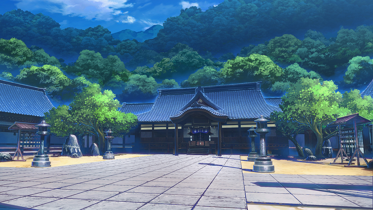 《崩坏3》八重樱神社概念设计（图ZMjMyNjk3NDYw） - 游戏原画 - 站酷设计师潇潇工作室原创素材 - 站酷ZCOOL