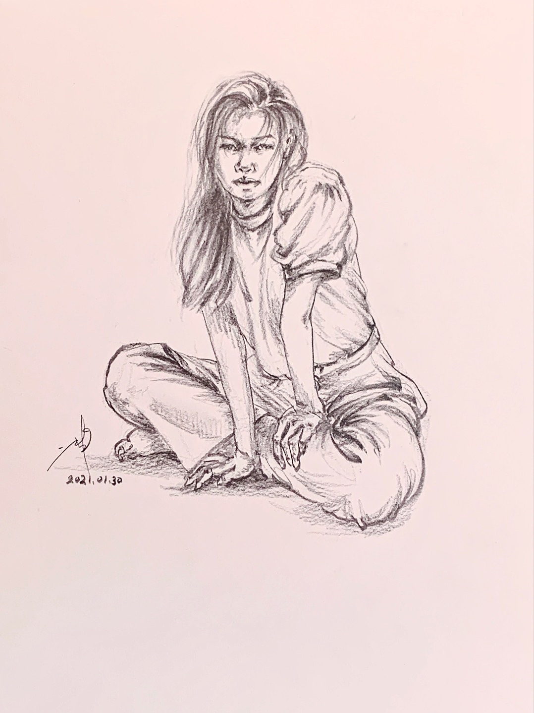 最近的速写打卡