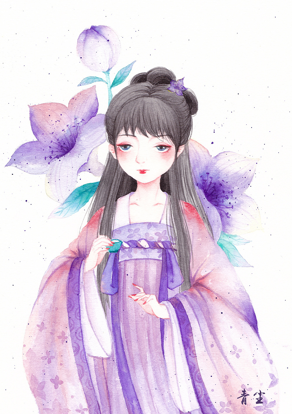 一生低首紫罗兰