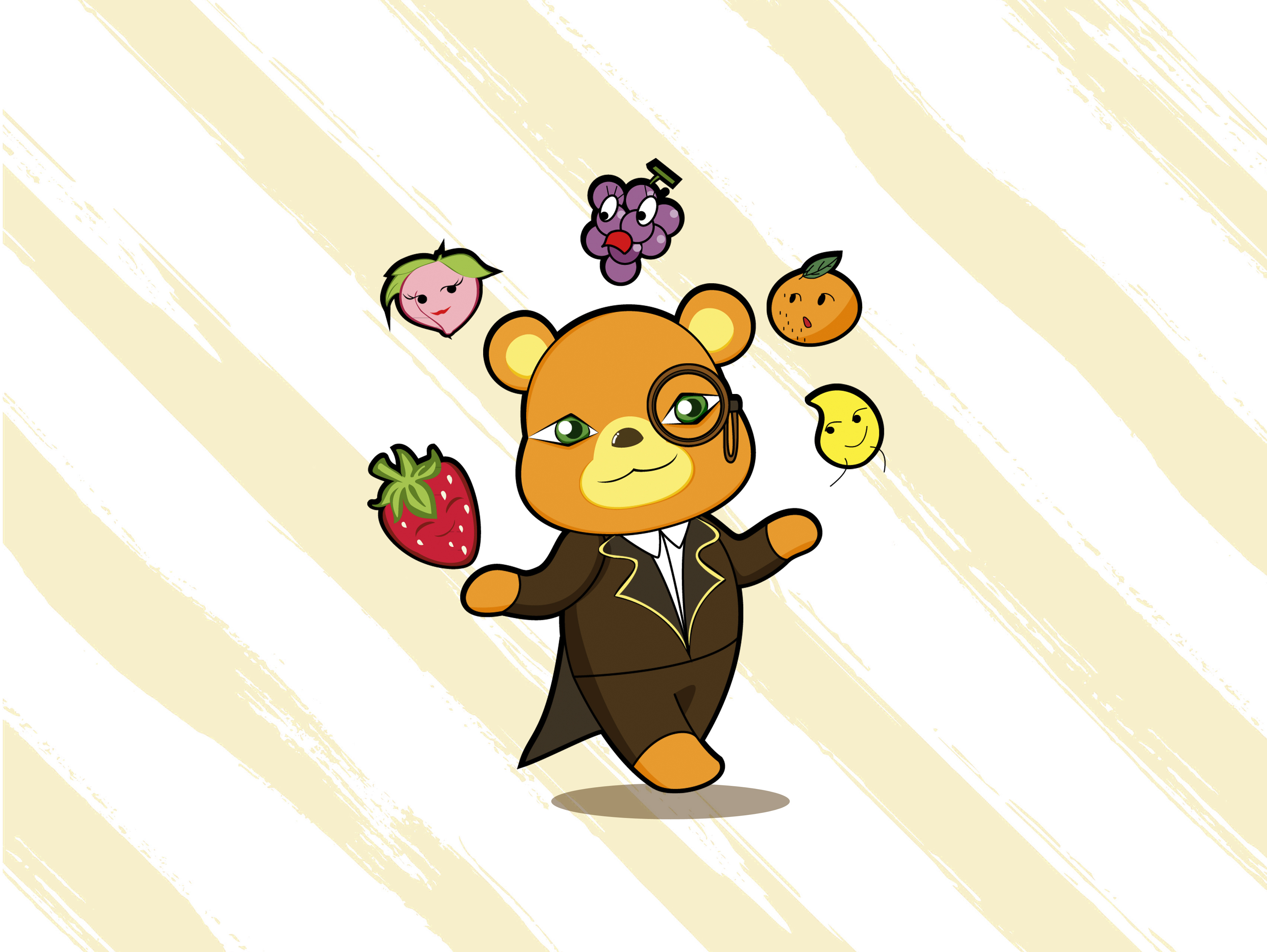 熊博士卡通形象设计