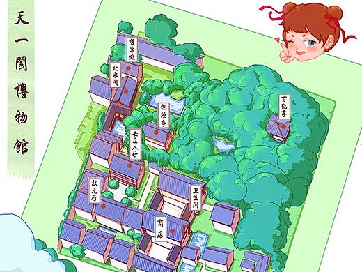 手绘地图