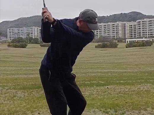 高尔夫挥杆分析。