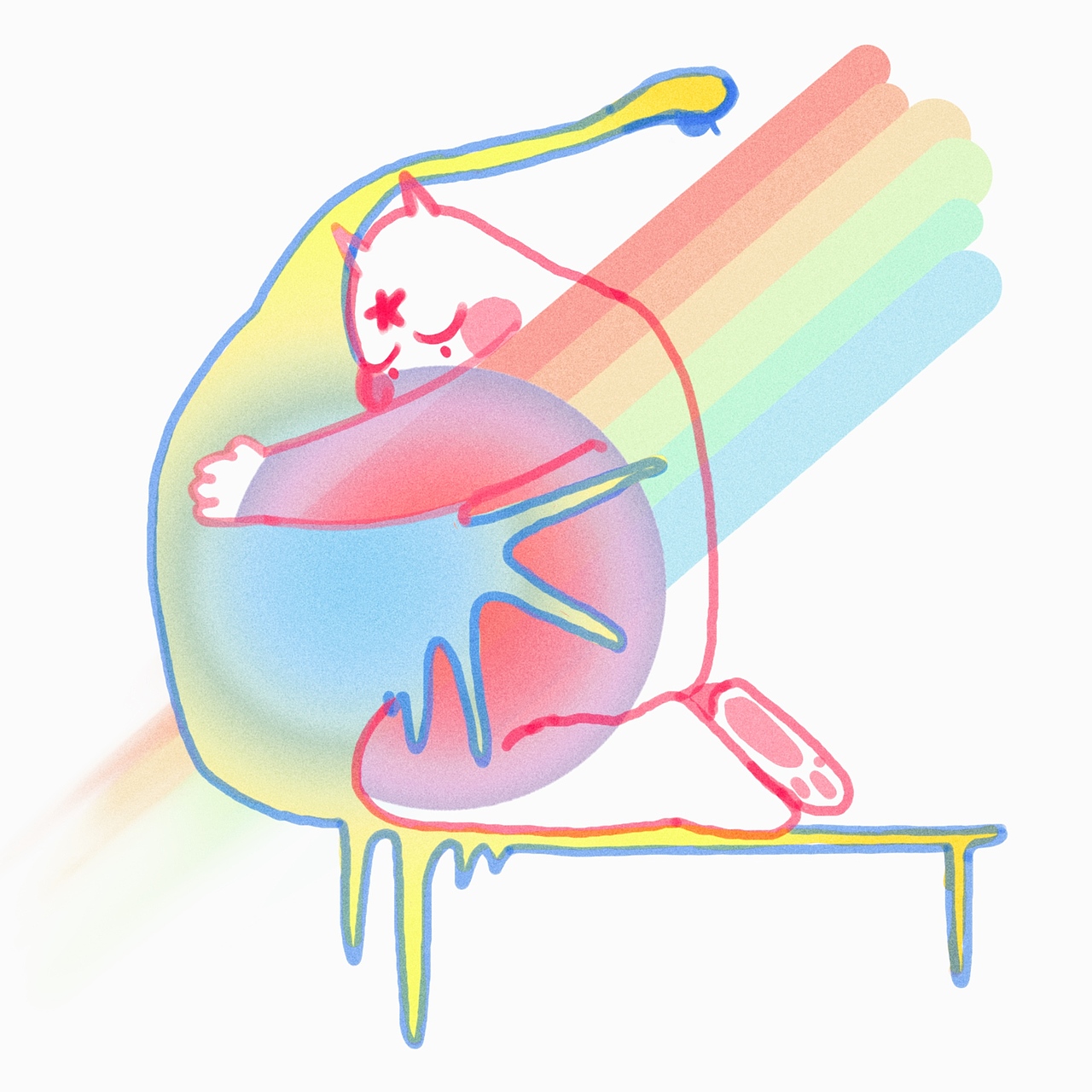 Candy world（图ZMTU0MDUzMTc2） - 新锐潮流插画 - 站酷设计师狗熊粘牙原创素材 - 站酷ZCOOL