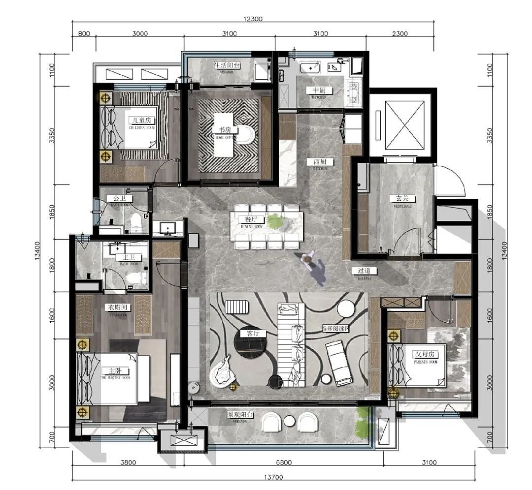 GNU新作 | 离尘不离城 西北山城的雅奢居所