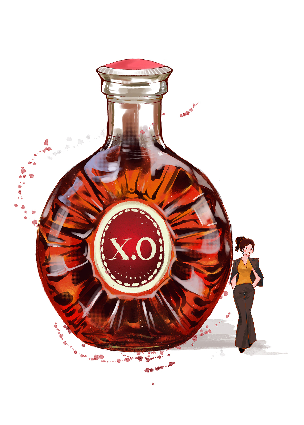 插画技法日常练习（图ZMjUzNzYxOTg4） - 创作习作 - 站酷设计师南朋友和她的喵原创素材 - 站酷ZCOOL