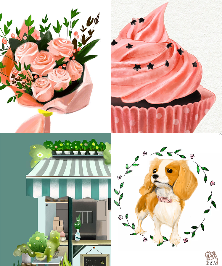 画就对了优秀插画练习来啦,选出你最喜欢的TA吧!