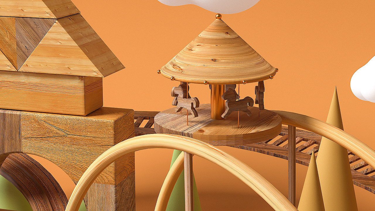 积木动画临摹（图ZMjUzODY1NDU2） - 场景 - 站酷设计师Ice_Away原创素材 - 站酷ZCOOL