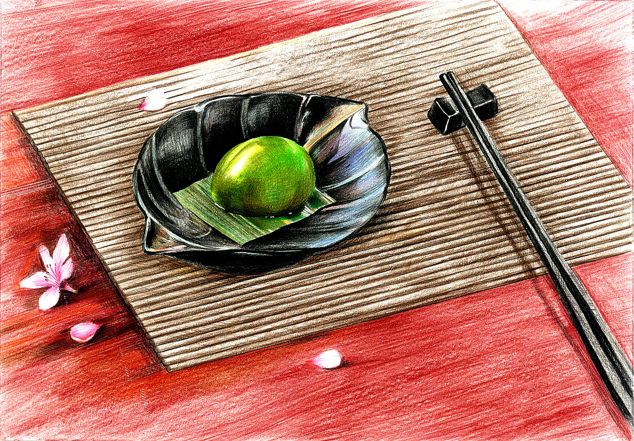 中国佳节——彩铅美食(完全篇)