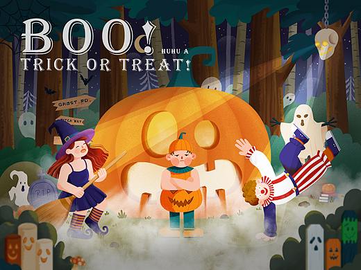 万圣节前夜Halloween《BOO! TRICK OR TREAT!》