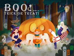 萬圣節(jié)前夜Halloween《BOO! TRICK OR TREAT!》