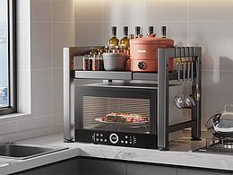 微波炉置物架详情页