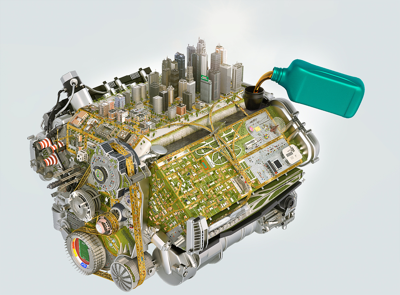 Castrol Engine City