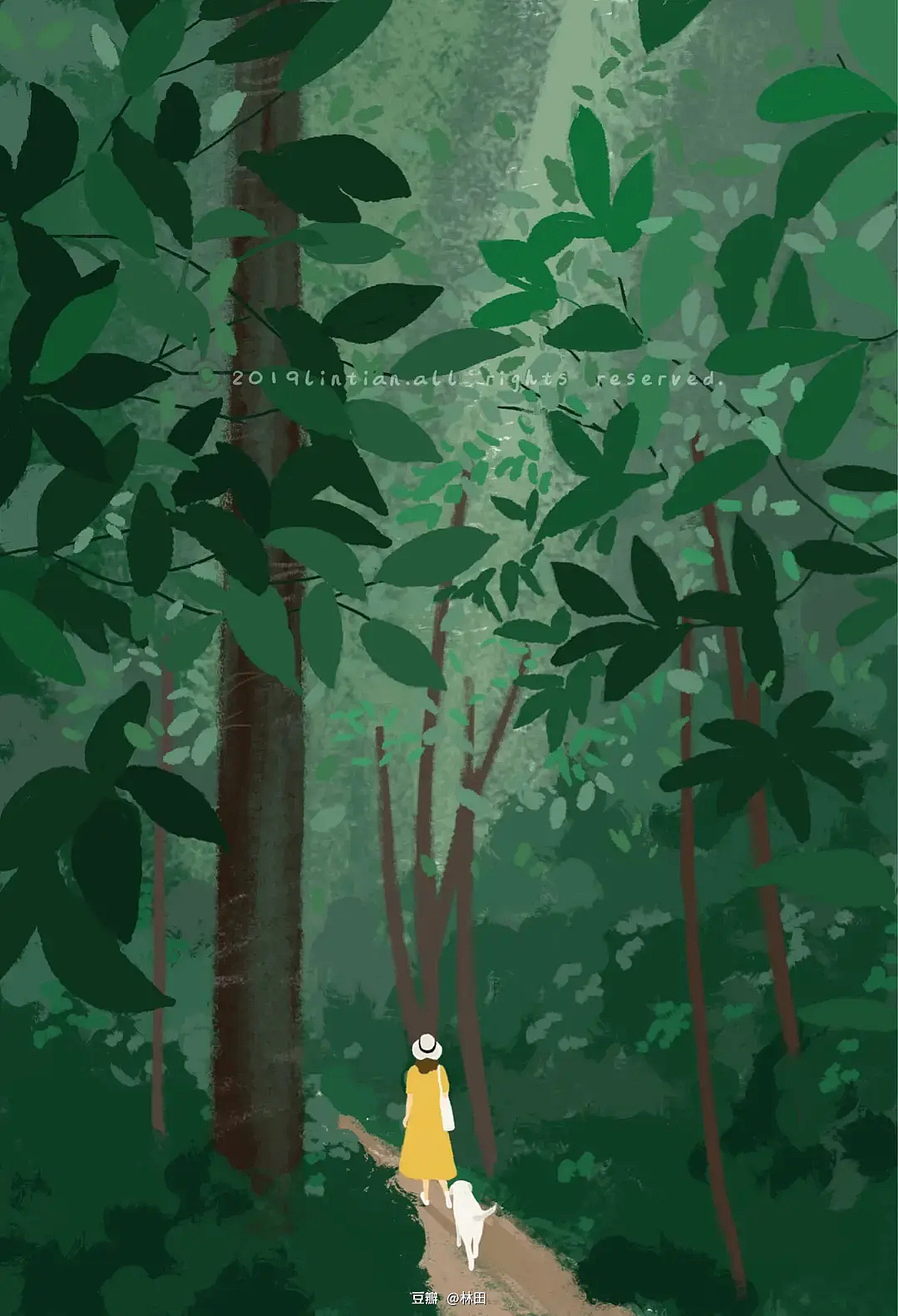 插画里的夏天｜水彩+板绘（图ZMzExOTI4MjU2） - 艺术插画 - 站酷设计师林田lisa原创素材 - 站酷ZCOOL